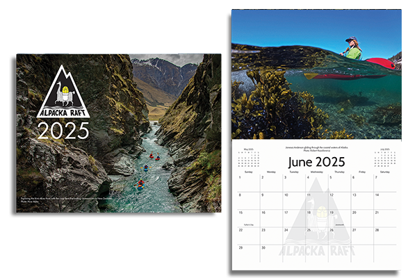 Alpacka Raft Calendar
